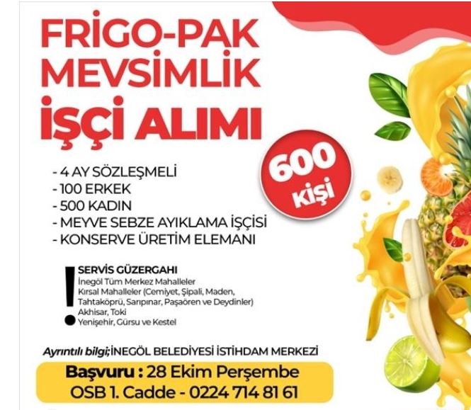 İstahdama Dev Destek: 600 Personel Alınacak