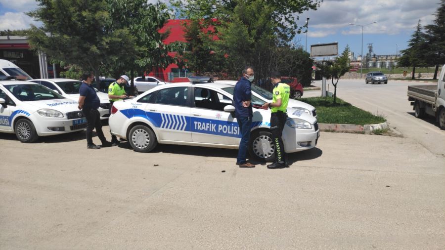 Sürücülere ceza yağdı 