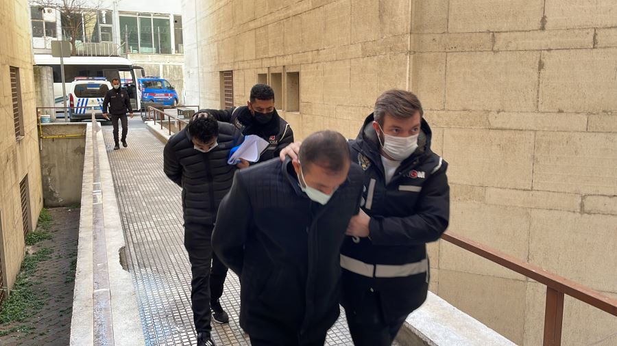 Bursa merkezli suç örgütü operasyonunda 5 şüpheli tutuklandı