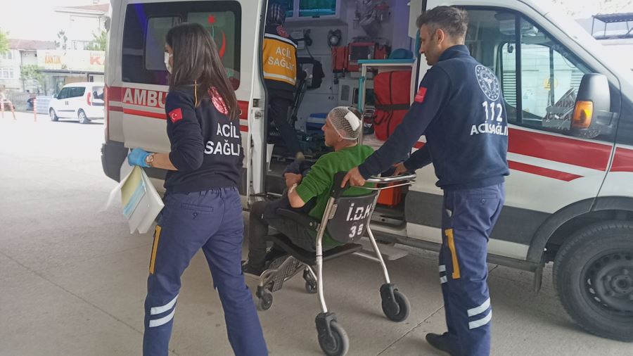 Alkollü bisiklet sürücüsü ve arkadaşı ölümden döndü 