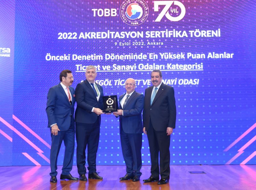 İTSO Türkiye 1.si Oldu 