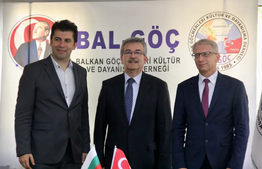 Bulgaristan heyetinden Balkan Göçmenleri Kültür ve Dayanışma Derneğine ziyaret