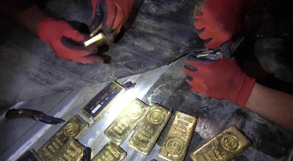 Operasyonlarda 277 kilogram külçe altın ele geçirdi