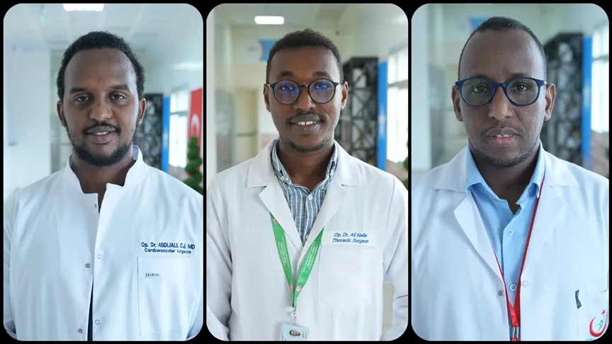 Türkiye mezunu Somalili genç doktorlar ülkelerinin sağlık sistemine umut oluyor