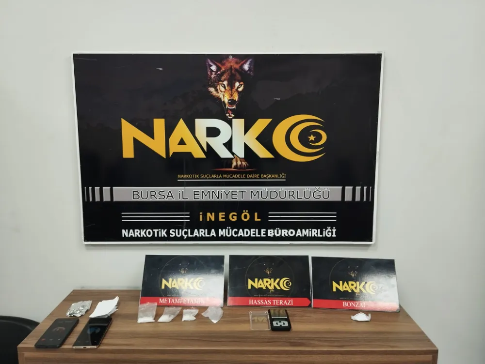 İnegöl’de uyuşturucu satarken yakalandılar: 2 tutuklama