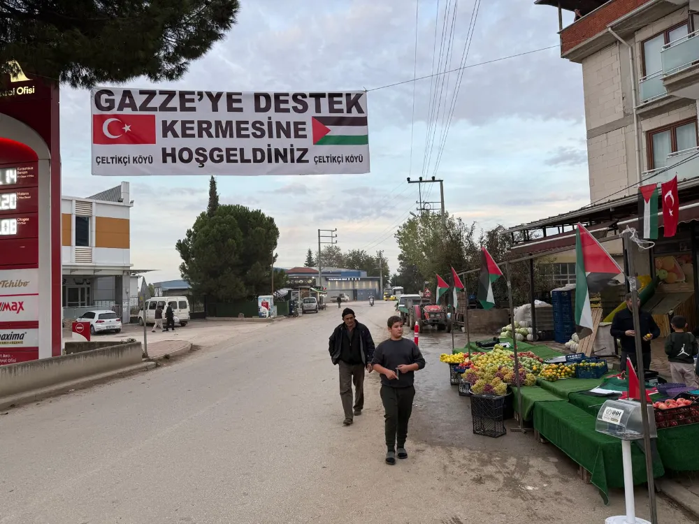 İnegöl’de Gazze İçin Kermes Düzenleniyor
