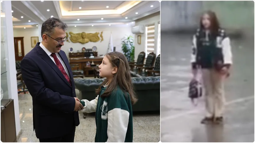 Yağmur altında İstiklal Marşı