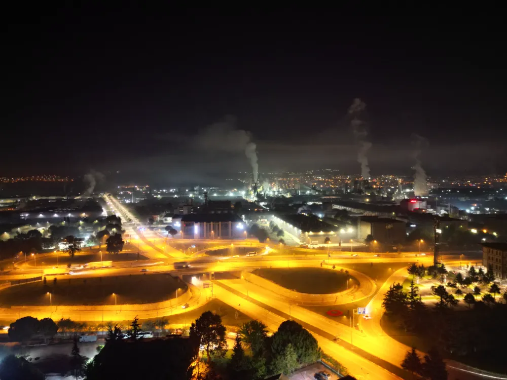 İnegöl’de geceyi duman bastı: Vatandaşlar nefes alamıyor