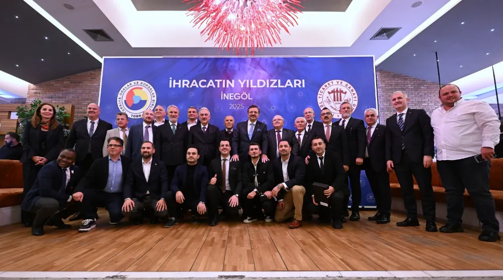 İnegöl’de İhracatın Yıldızları Ödüllendirildi