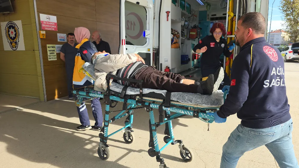 İnegöl’de Trafik Kazası: Bisiklet Sürücüsü Yaralandı