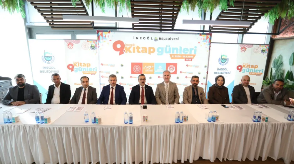 İnegöl’de 9. Kitap Günleri İçin Geri Sayım Başladı