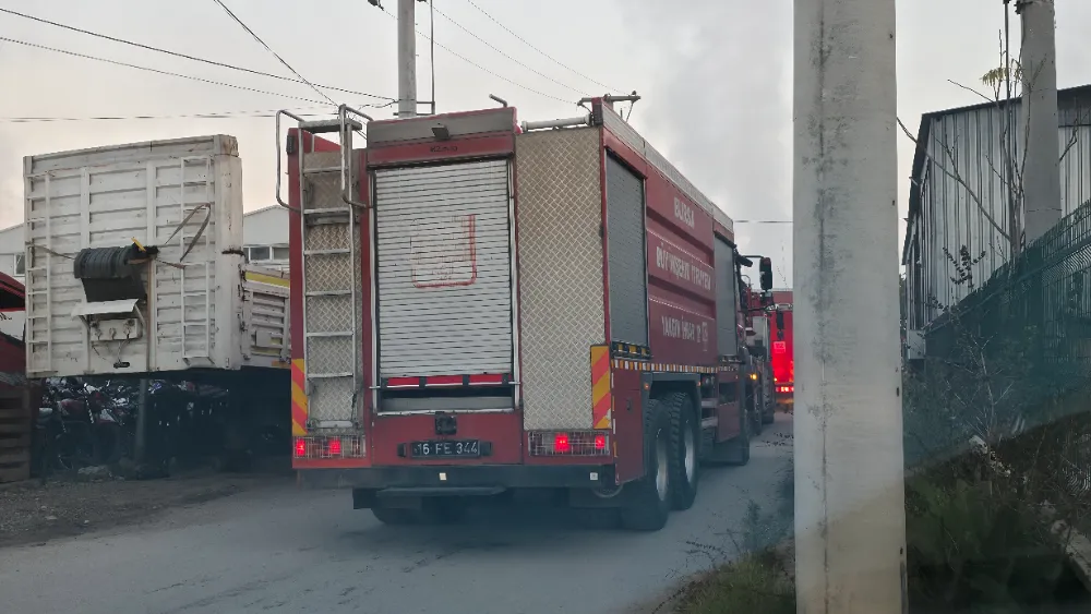 İnegöl OSB’de Asılsız Yangın İhbarı Ekipleri Harekete Geçirdi