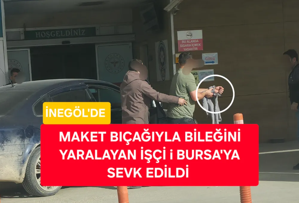 İnegöl’de mobilya imalathanesinde iş kazası: 1 yaralı