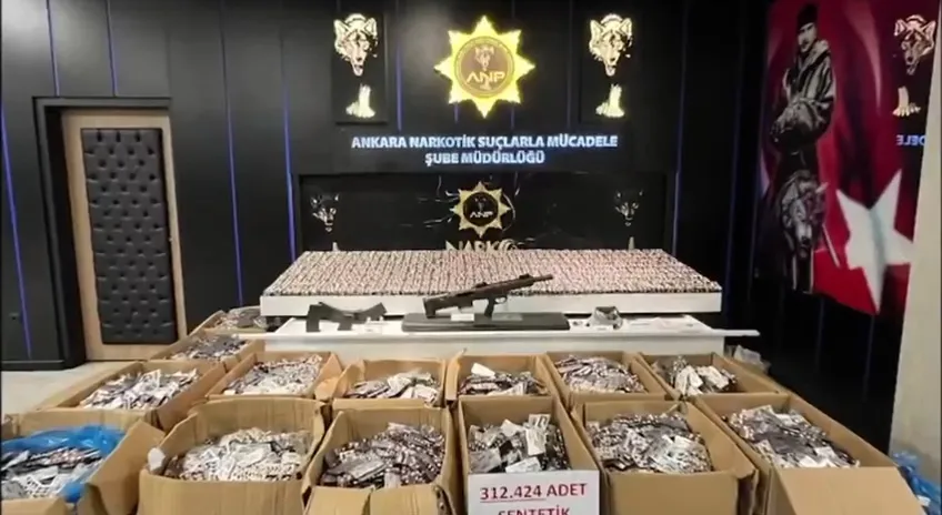 Uyuşturucu Hap ve Kimyasal Madde Operasyonu: 2 Milyon Üretim Engelendi