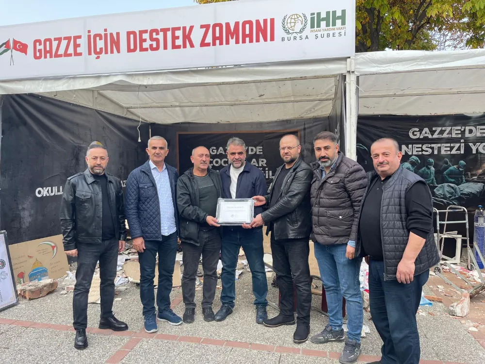 Kafkas Sosyal Yardım Derneği’nden Gazze’ye anlamlı yardım