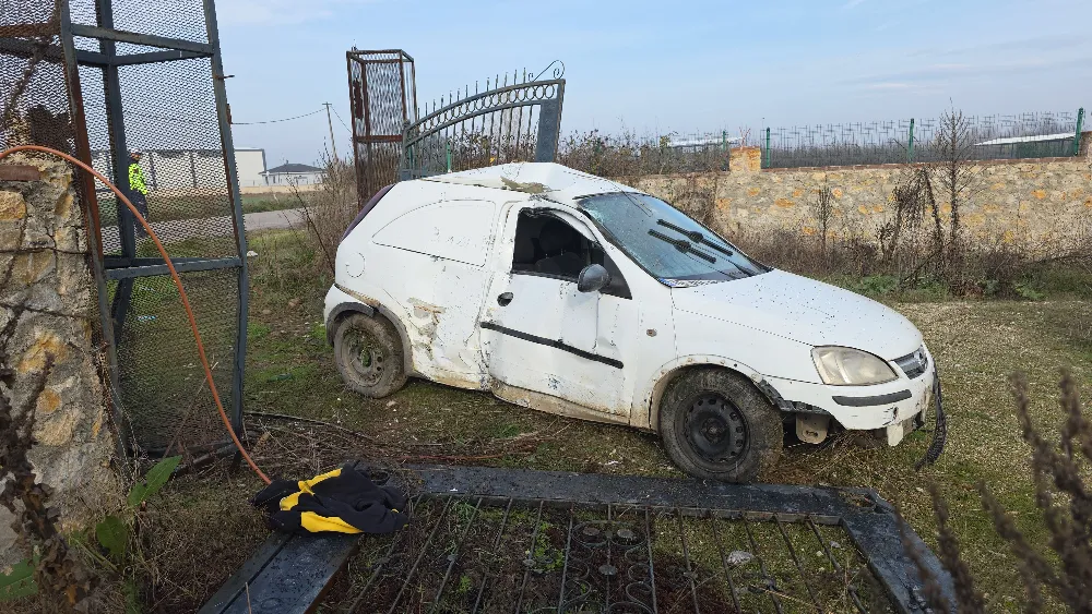 İnegöl’de tek taraflı kaza: 1 yaralı