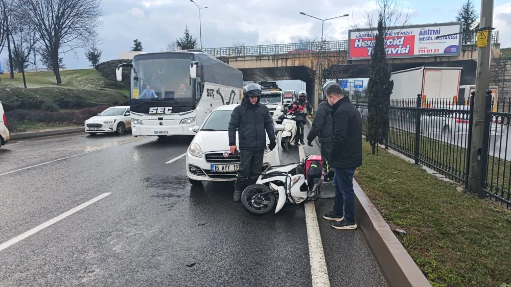 İnegöl Özdilek Köprüsü Altında Kaza: Trafik Durma Noktasına Geldi