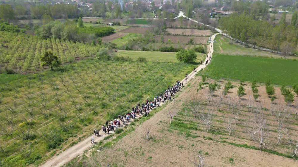İnegöl Belediyesi’nden Tarihi Doğa Yürüyüşü