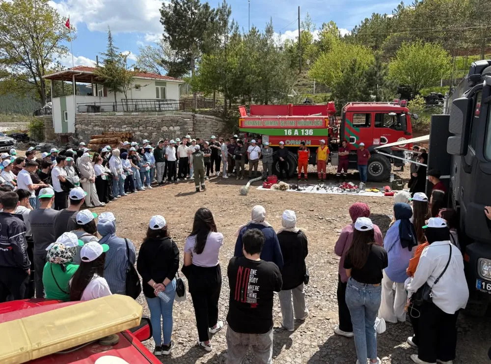 Büyükorhan’da Orman Yangını Gönüllülerine Eğitim