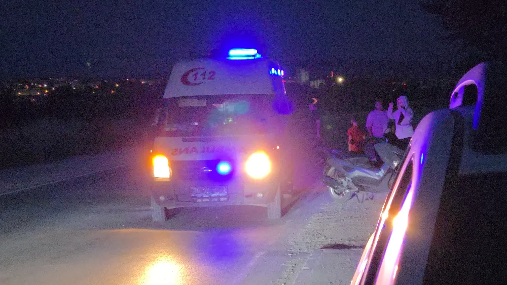 İnegöl’de Motosikletler Çarpıştı: 2 Yaralı
