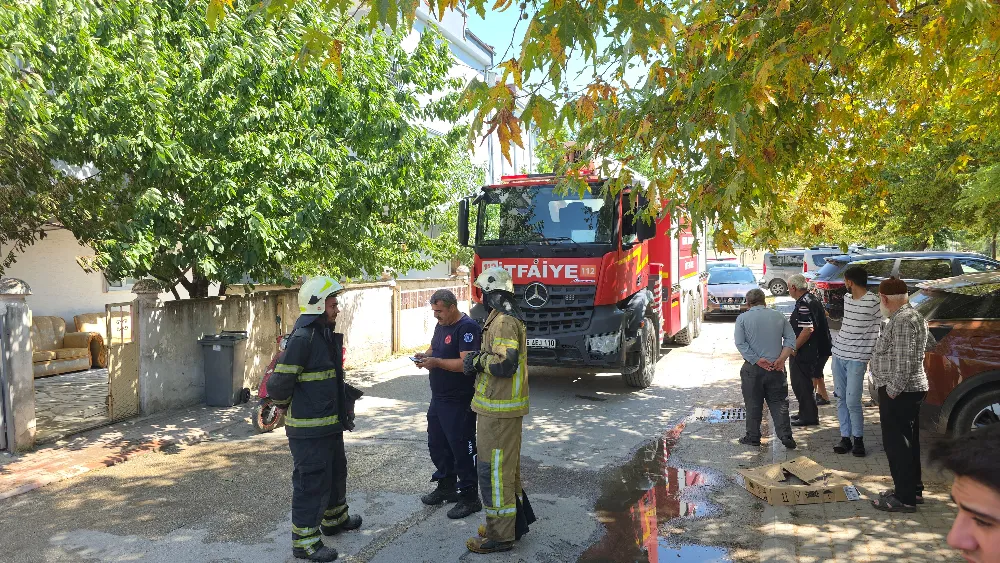 İnegöl’de Yangın Paniği: Yaşlı Kadın Dumandan Etkilendi