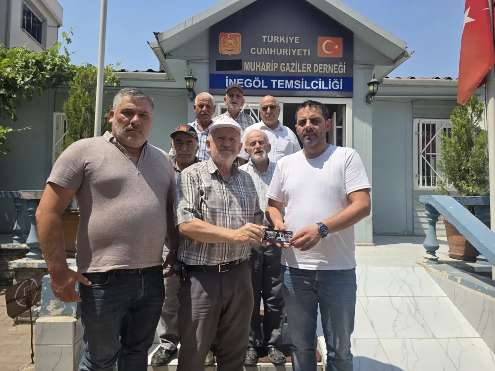 GAZİLERİMİZDEN KULÜBÜMÜZE ANLAMLI DESTEK