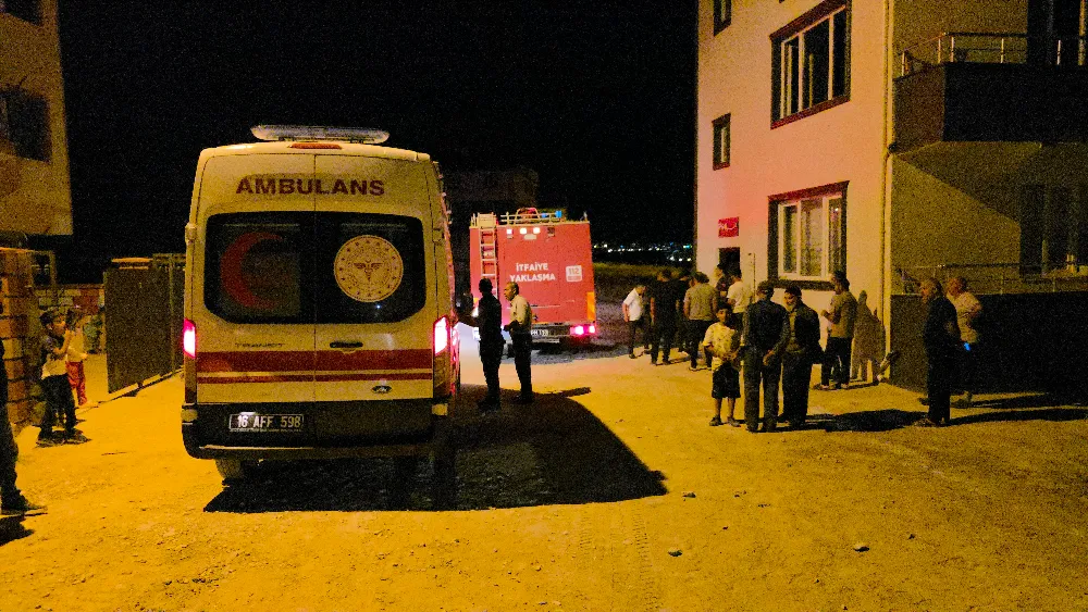 İnegöl’de ev yangını: Çocukları komşular kurtardı
