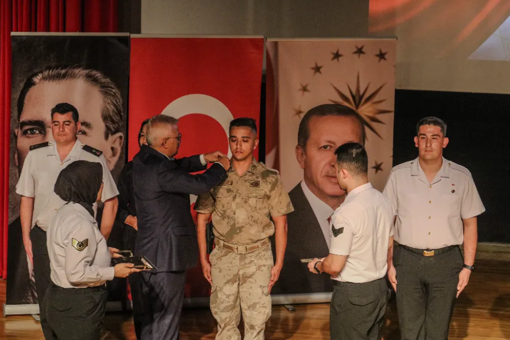 İnegöl İlçe Jandarma Komutanı Harun Nazlı binbaşı oldu