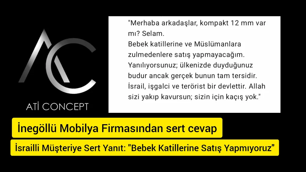 “Bebek katillerine satış yapmam”