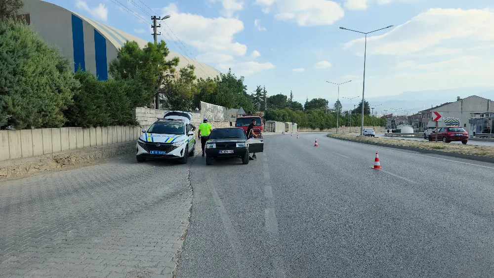 İnegöl’de trafik uygulamasında 42 bin TL ceza ve kaçan araca müdahale