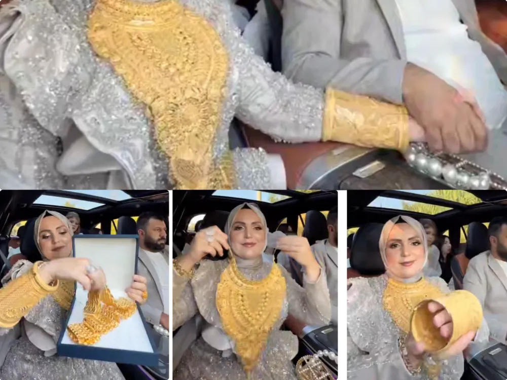 Sosyal medya fenomeni çiftin altın paylaşımı Maliye’yi harekete geçirdi