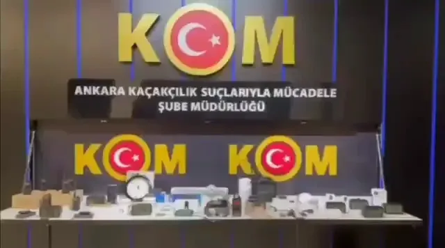 İnternetten Satılan Dinleme Cihazları Ele Geçirildi