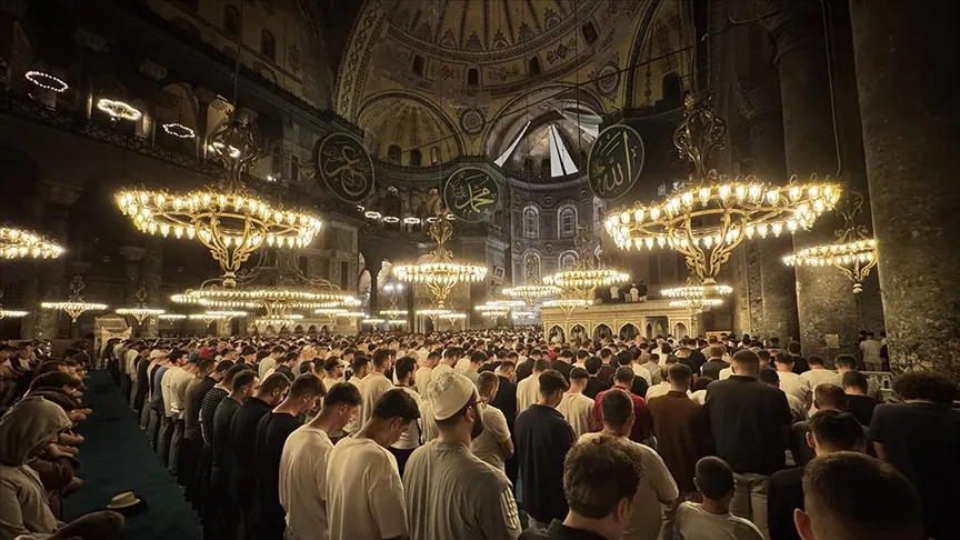 Mevlüt kandili idrak edildi 