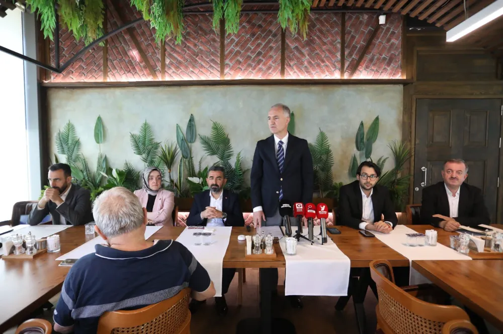 Taban: “Birileri laf siyaseti yaparken biz işimize bakıyoruz”
